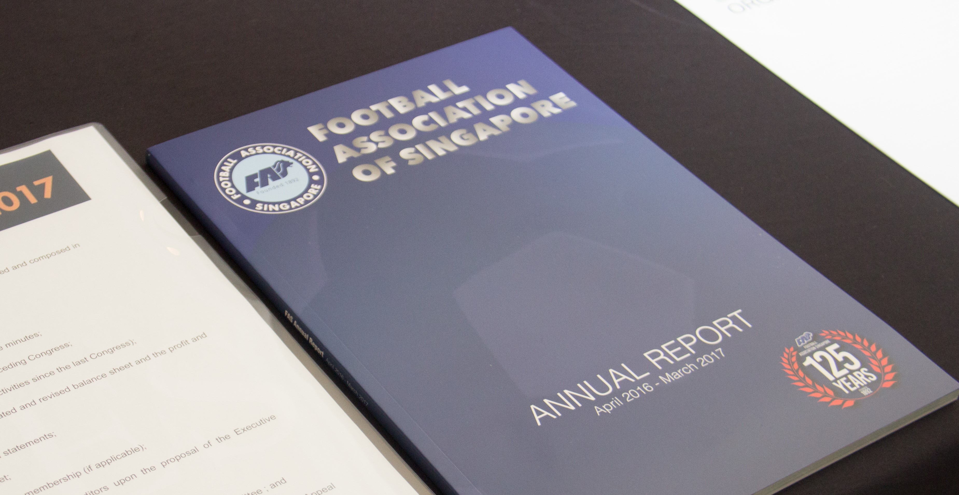 Annual Reports - Football Association of Singapore